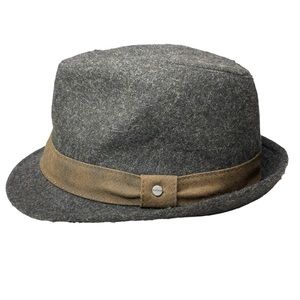 Men's Stetson Fedora 7‎ ½ Brown tan Wool Blend
